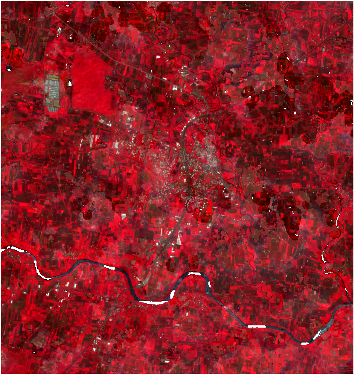 Figure 4a baseline false-color composite